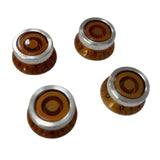 Maxbell Timbre and Volume Speed Control Knobs Replacements Electric amber