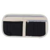 Max Car Sun Visor Organizer Beige