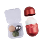 Maxbell Volcanic Roller with Replaceable Balls Portable Mini Reusable for Travel Red