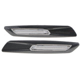 Max Maxb Turn Signal Indicator Blinker Side Light For BMW E90 E91 E60 Carbon Black