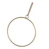Max Creative Metal Hanging Flower Wreath Iron Flower Hanging Ring. Round