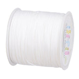 Max 90m/roll Macrame Cord Nylon Cord briaded string beading thread White