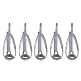 Max 5pcs Fishing Rod Pole Guides Tips Top Eye Rings Rod Repair Kit Size 4