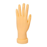 Maxbell Nail Practice Hand Bendable Tool for Technician Manicure Supply Left