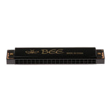 Max Maxb 20 Hole C Key Harmonica Mouth Organ Musical Instrument Gift Black