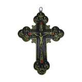Maxbell Religious Crucifix Christian Cross Pendant for Travel Holiday Anniversary Green