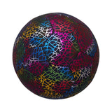 Maxbell Glowing Reflective Soccer Ball Durable PU for Competition Training Child Tree Stump Size 5