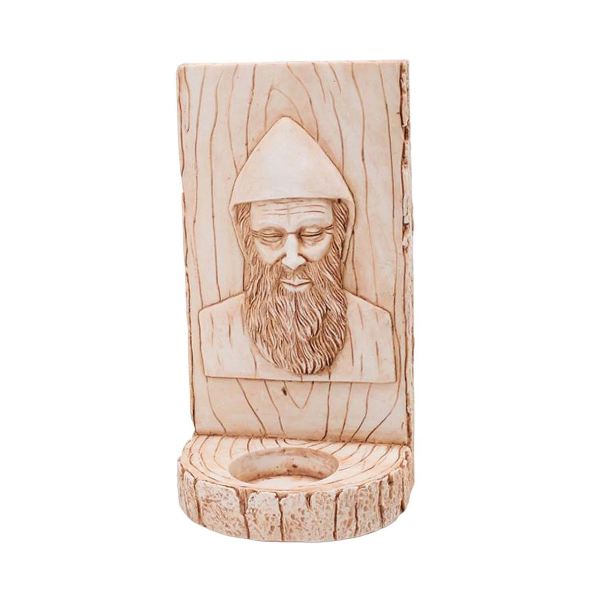 Maxbell Tealight Candle Holder Carved Figurine Decors for Weddings Countertop Office