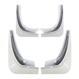 Maxbell White Car Mud Flap Front and Rear Wheel Guard Fender for Tesla Model 3 16-19