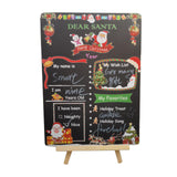 Maxbell Wish List Board Decoration Multipurpose Wooden for Office Desk Home Bedroom with Stand