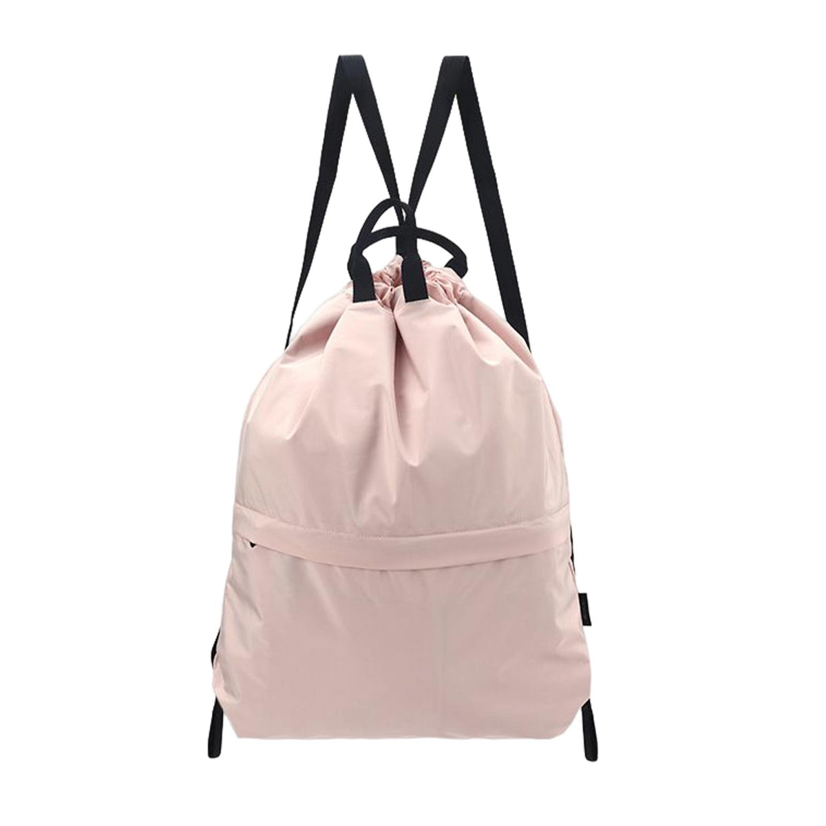 Maxbell Waterproof Sport String Drawstring Bag Pack Gym Tote Casual Backpack Pink