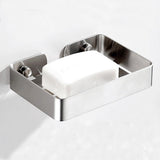 Max Bathroom Stainless steel Soap Dish Holder Rack Wall Mount  B