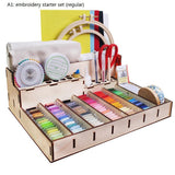 Maxbell Embroidery Self Made Tool Set Traditional Embroidery Beginner's Set A1