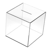 Maxbell Decorative Transparent Piggy Bank for Office Birthday Gift Home Decoration 15cmx15cmx15cm