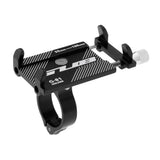 Maxbell Universal Bike Bicycle Cycling Mobile Phone Mount Handlebar Holder Black
