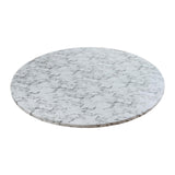 Maxbell Round Vinyl Fitted Tablecloth Waterproof with Flannel Backing Table Cover