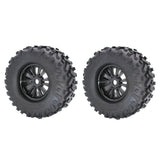 Max 2Pcs 17mm Wheel Rim Tire Tyres 170mm for 1/8 RC Bigfoot RC Monster Trucks