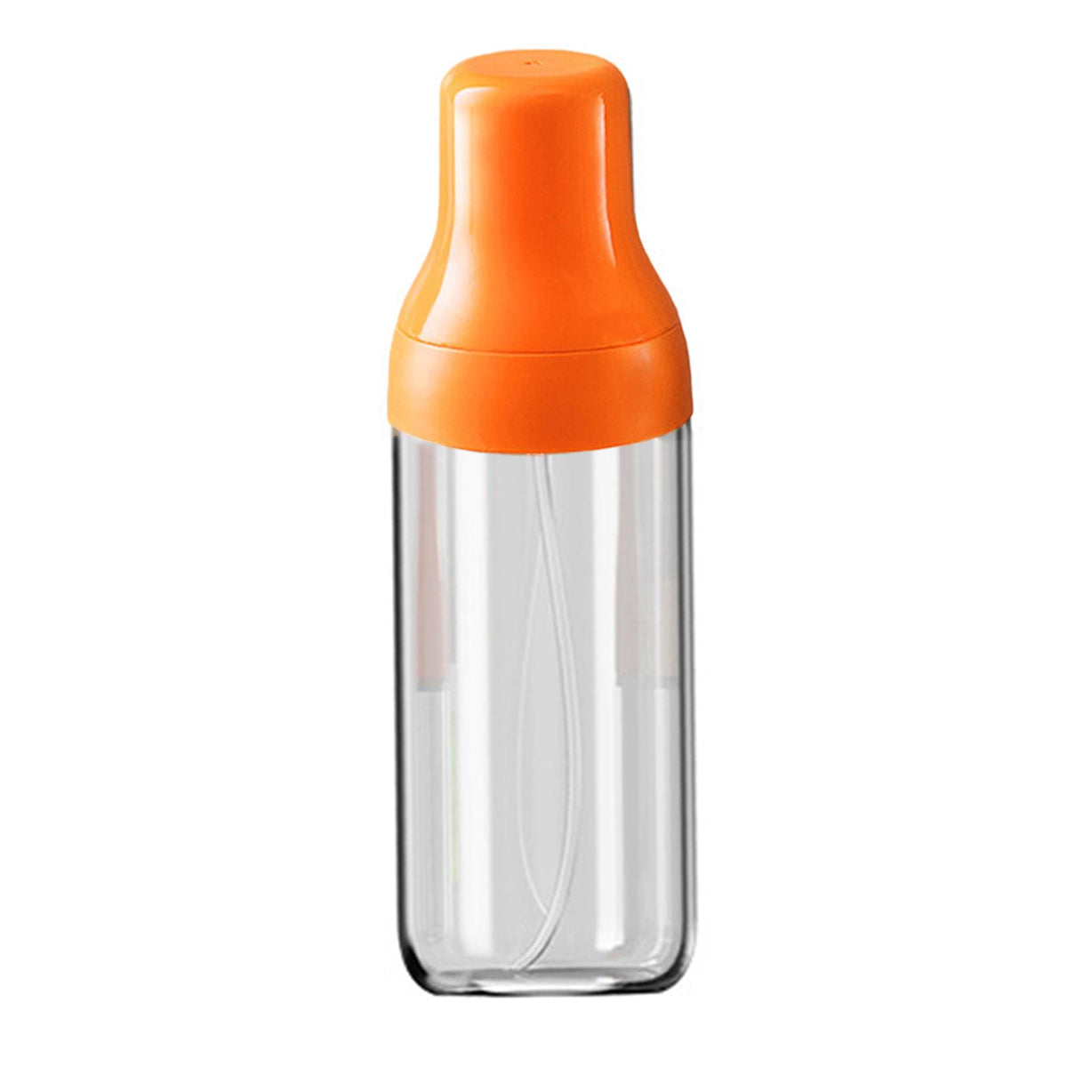 Maxbell Portable Glass Oil Sprayer Kitchen Supplies for Barbecue Vinegar Sauce 250ML orange