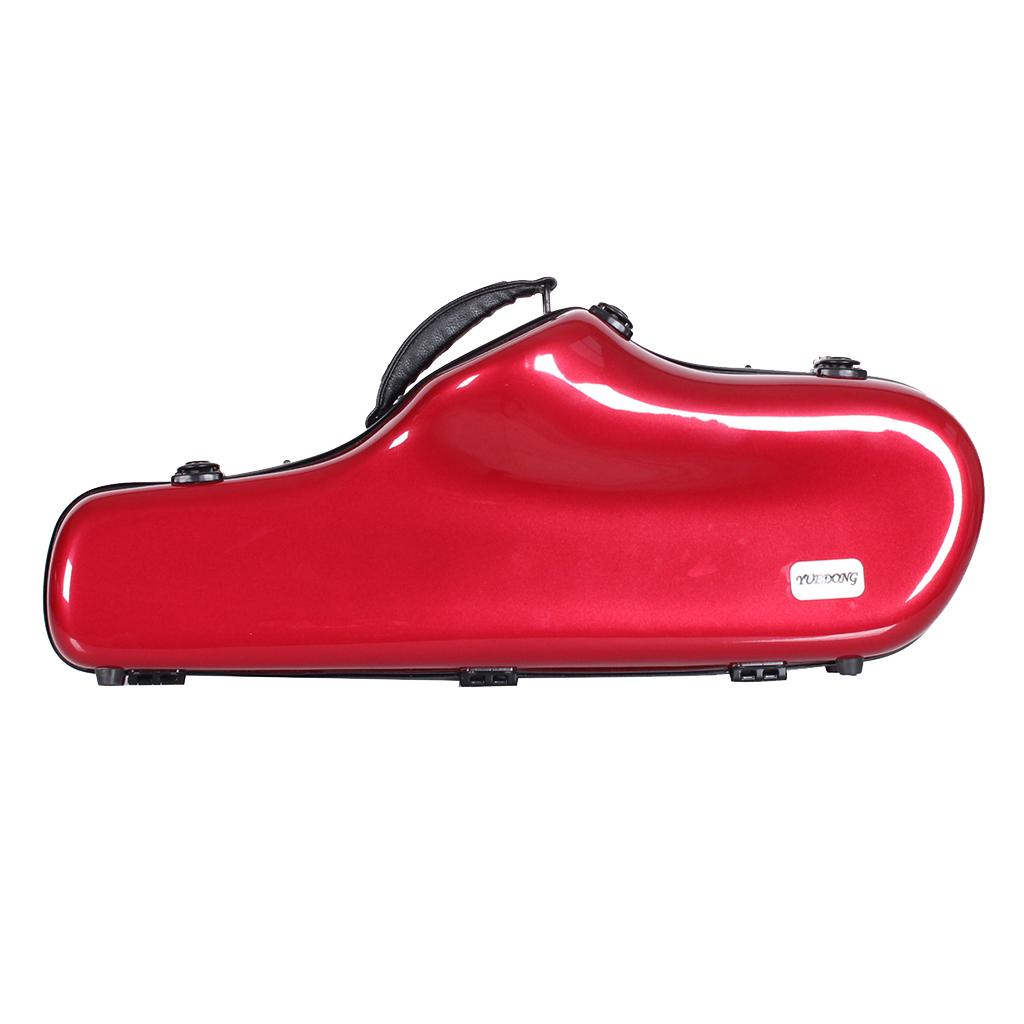 Max Alto Saxophone Handheld Bag Organiser Durable FRP Foam red