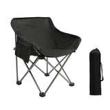 Maxbell Camping Folding Chair Picnics Home Furniture Folded for Patio Lawn Travel Black