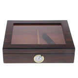 Maxbell Spanish Cedar Cigar Humidor w/ Humidifier Hygrometer Cigar Box Case for 20s