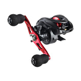 Maxbell High Speed Baitcasting Fishing Reel 6.3:1 Saltwater 8kg Max Drag Red Right Hand