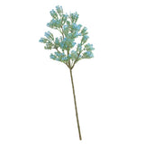 Max Artificial Fake Flowers Plants Spray Baby Breath/Gypsophila 3 Colors  Blue