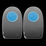 Maxbell 1 Pair Footful Gel Heel Pain Relief Plantar Cushion Insoles Heel Spur Support Pads L