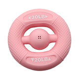 Maxbell Hand Grip Strengthener Comfortable Soft for Climbing Muscle Strengthening Pink 20LB-30LB
