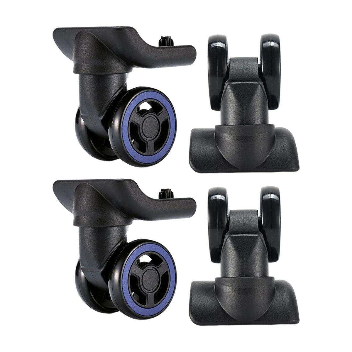Maxbell Suitcase Wheels Swivel Casters Baggage Wheel Silent for Travel Case Trolley