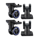 Maxbell Suitcase Wheels Swivel Casters Baggage Wheel Silent for Travel Case Trolley