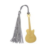 Max Goldlen Copper Guitar Shape Design Music Bookmark for Book Lovers