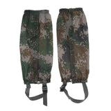 Maxbell Outdoor Walking Hiking Waterproof Gaiters Boot Covers Leg Guards camouflage