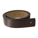 Maxbell 47inch PU Leather Men Belts Costume Accessories for DIY Craft Projects Gifts Brown