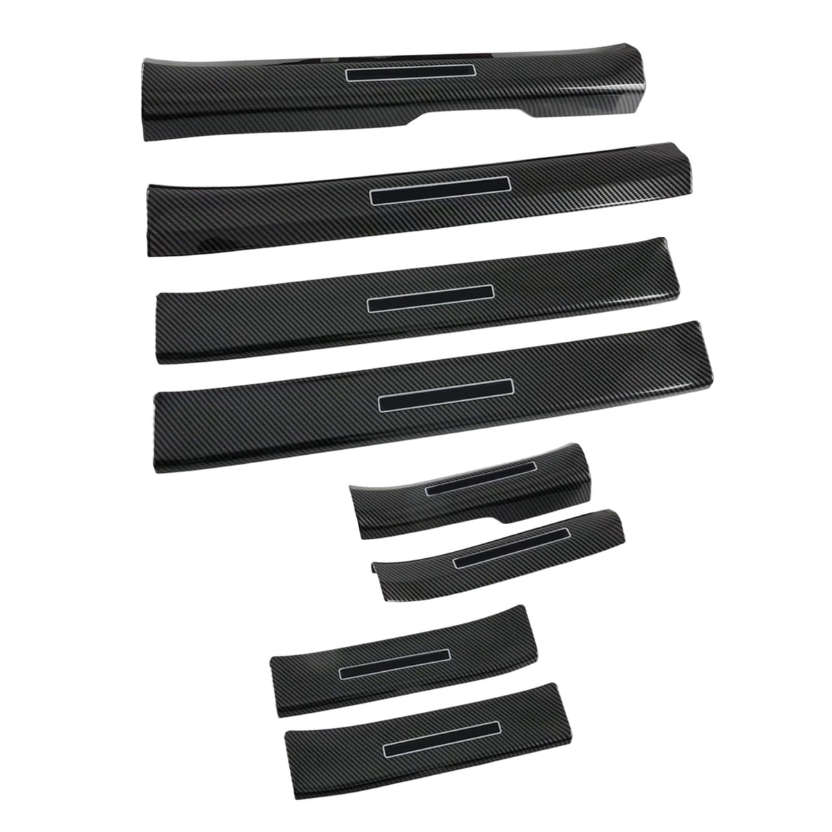 Maxbell 1Set Door Sill Plate Protector Sill Scuff Plate Cover for Byd Yuan Plus 22