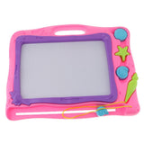 Max Erasable Colorful Magnetic Doodle Drawing Board Toys for Kids Pink_3 - Aladdin Shoppers