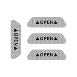 Maxbell 4x Reflective Tape Strong Adhesion for Vehicles Motorcycle Automotive Argent