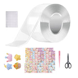Maxbell Blow Bubble Double Sided Tape DIY Crafts Multipurpose Creative Sticky Tape Style D