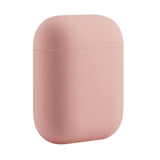 Maxbell Headphones Case Dustproof Soft Silicone for Apple AirPods  Pink
