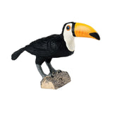 Maxbell Mini Simulation Toucan Model Modern Sculpture for Desktop Birthday Gift style B