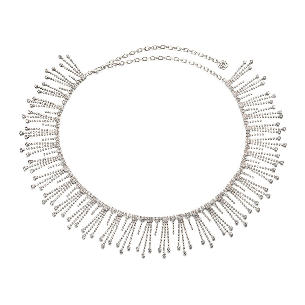 Max Crystal Waist Chain Tassel Waist Belt Bikini Chain Belt Costume Ornaments