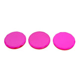 Maxbell 3Pcs Adhesive Glue Pallet Stand Crystal Holder Tray for Eyelash Extensions Rose Red