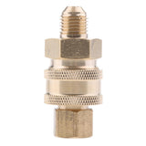 Max Quick Release Nozzle Pressure Washer Hose Adaptor Connector Nozzle Gold B