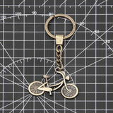 Max Retro Bronze Bicycle Keychain Pendant Key Chain Car Key Ring Lady Bag Purse