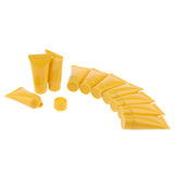 Maxbell 10x Empty Cosmetic Tubes Makeup Cream Container Squeeze Bottle 5ml Yellow