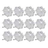 Maxbell 12 Pieces Umbrella Shape Creative Candy Boxes for Halloween Party Favors White