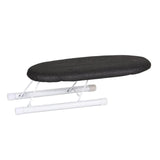 Maxbell Portable Ironing Board Foldable Legs Compact Anti Slip for Dorm Desk Dark Grey