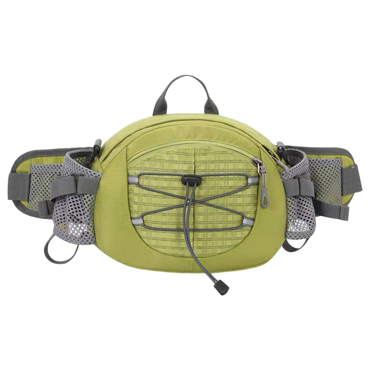Maxbell Fanny Pack Hip Bag Adjustable Strap Waist Bag Pack for Hiking Sports Cycling Green