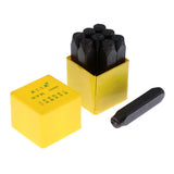 Max Alphabet Numbers Stamps Craft Letters Punch Metal Leather Tool Number 10mm