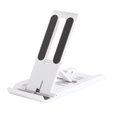 Maxbell Tablet Stand Push Pull Holder Foldable Universal for Tablets Cellphone White
